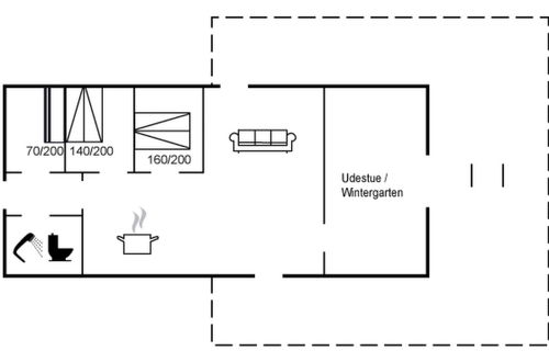 Foto 2 - Casa con 3 camere da letto a Diernæs Strand con terrazza