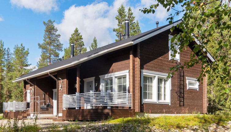 Foto 1 - Casa de 2 habitaciones en Kittilä con sauna y vistas a la montaña