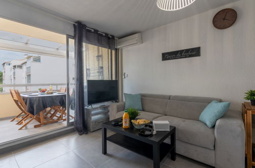Foto 6 - Apartamento de 1 habitación en Le Grau-du-Roi con terraza y vistas al mar