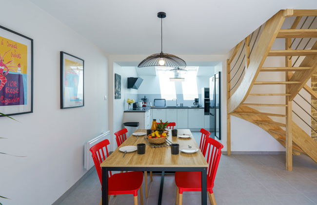 Casa de 3 quartos em Peumerit com jardim e terraço - Foto 8