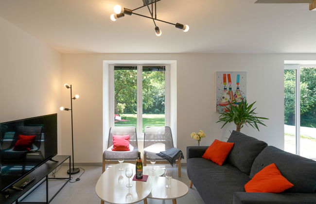 Casa de 3 quartos em Peumerit com jardim e terraço - Foto 10