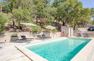 Foto 2 - Casa de 3 habitaciones en La Garde-Freinet con piscina privada y terraza