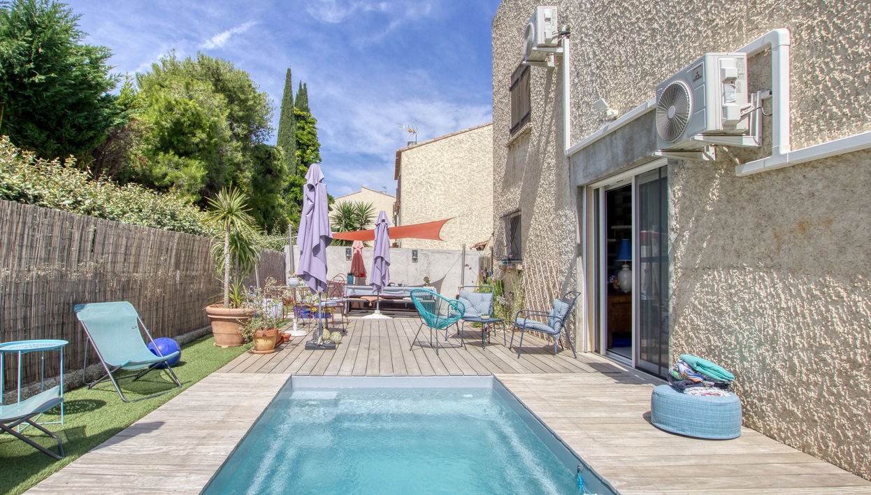 Casa con 4 camere da letto a Six-Fours-les-Plages con piscina privata e giardino - Foto 1