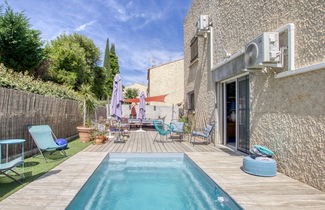 Foto 1 - Haus mit 3 Schlafzimmern in Six-Fours-les-Plages mit privater pool und garten