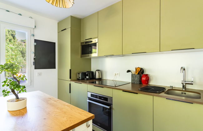 Appartamento con 2 camere da letto a Bormes-les-Mimosas con piscina e giardino - Foto 10