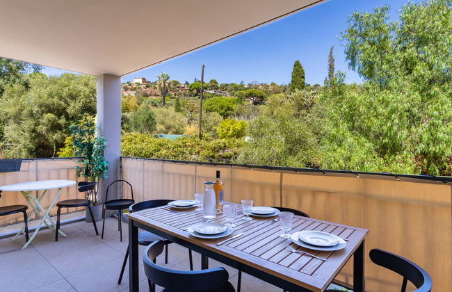Appartamento con 2 camere da letto a Bormes-les-Mimosas con piscina e giardino - Foto 1