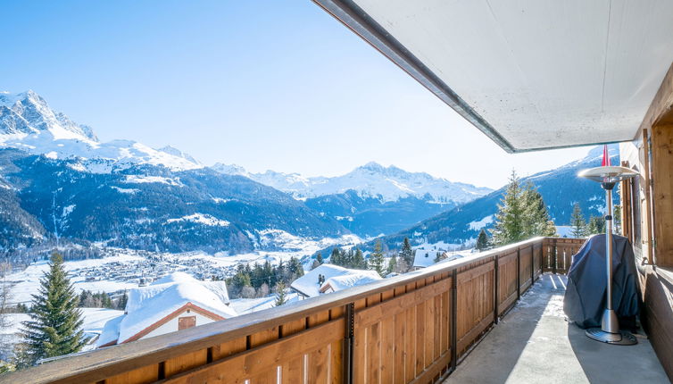 Foto 1 - Apartamento de 2 quartos em Surses com terraço e vista para a montanha