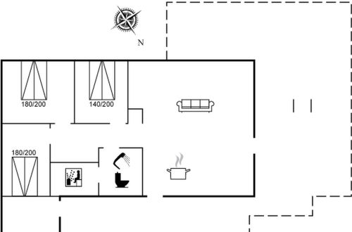 Foto 2 - Casa con 3 camere da letto a Fur con terrazza e sauna