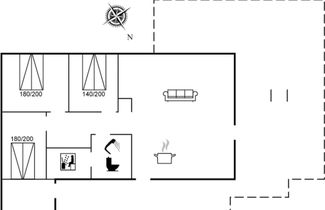 Foto 2 - Casa con 3 camere da letto a Fur con terrazza e sauna