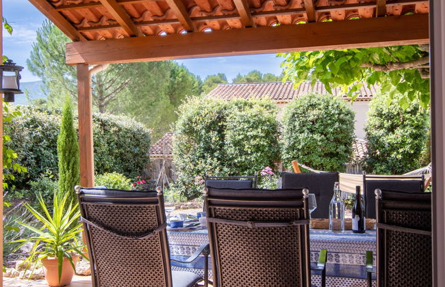 Casa de 4 quartos em Nans-les-Pins com piscina e jardim - Foto 25