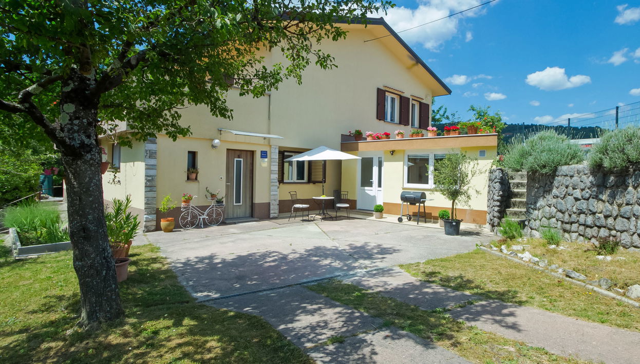 Apartment mit 4 Schlafzimmern in Klana mit privater pool und garten - Foto 1