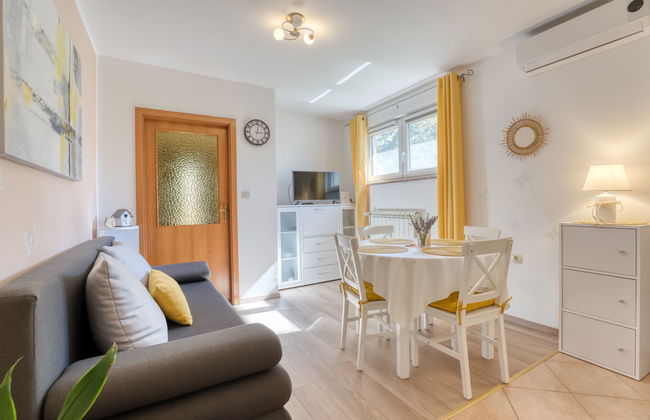 Apartamento de 4 quartos em Klana com piscina privada e jardim - Foto 24