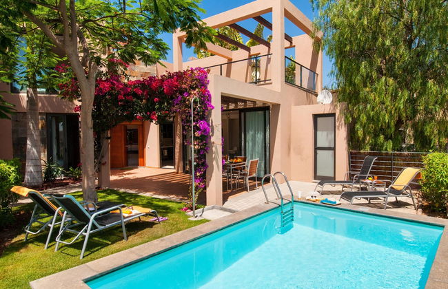 Maison de 2 chambres à San Bartolomé de Tirajana avec piscine privée et jardin - Photo 1