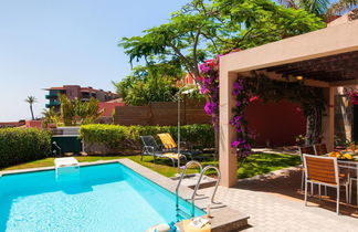 Photo 3 - Maison de 2 chambres à San Bartolomé de Tirajana avec piscine privée et vues à la mer