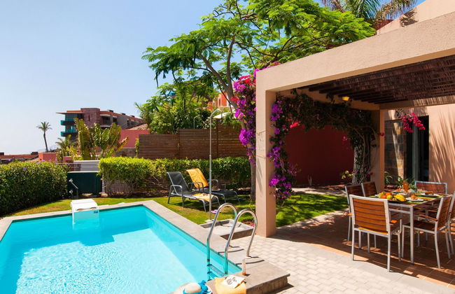 Maison de 2 chambres à San Bartolomé de Tirajana avec piscine privée et jardin - Photo 2