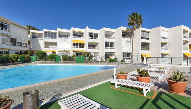 Apartment mit 1 Schlafzimmer in San Bartolomé de Tirajana mit schwimmbad - Foto 2