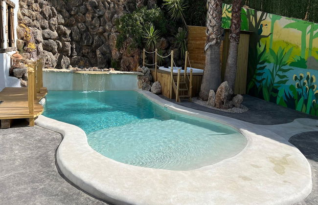 Casa de 3 quartos em Rute com piscina privada e jardim - Foto 1