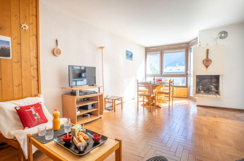Foto 1 - Apartment mit 2 Schlafzimmern in Les Houches mit blick auf die berge