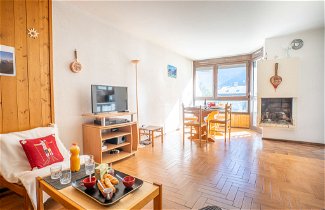 Foto 1 - Appartamento con 2 camere da letto a Les Houches con vista sulle montagne