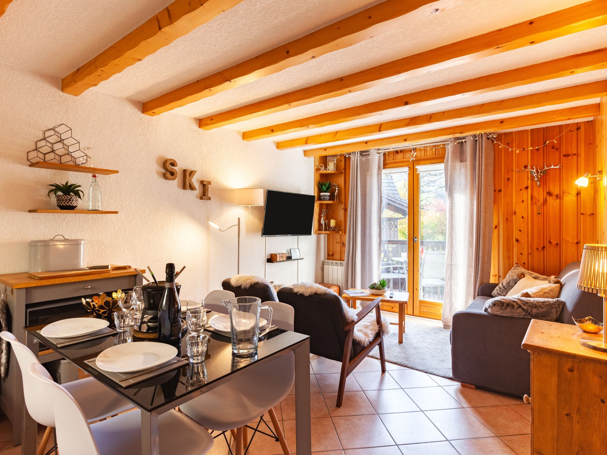 Photo 10 - Appartement de 2 chambres à Saint-Gervais-les-Bains avec vues sur la montagne