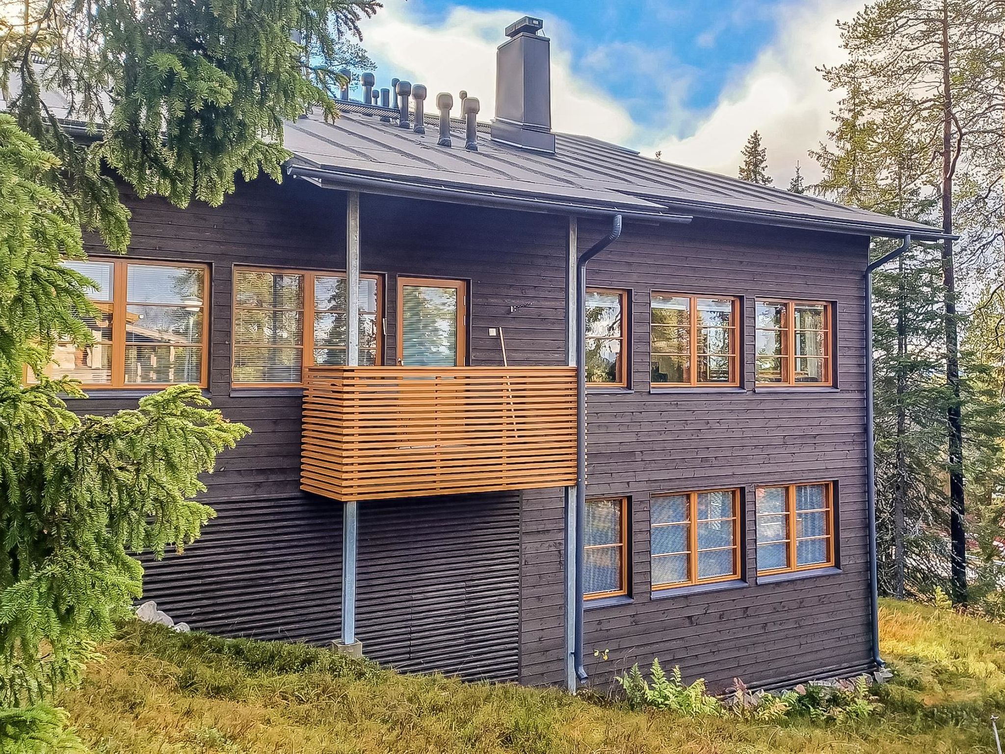 Foto 2 - Casa de 1 quarto em Kuusamo com sauna e vista para a montanha