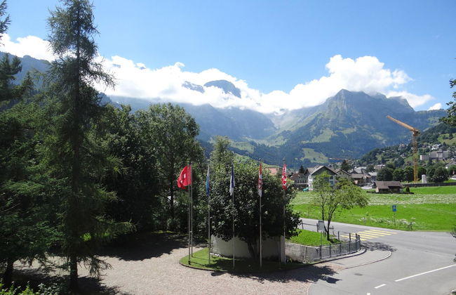 Apartamento de 2 quartos em Engelberg com piscina e sauna - Foto 27
