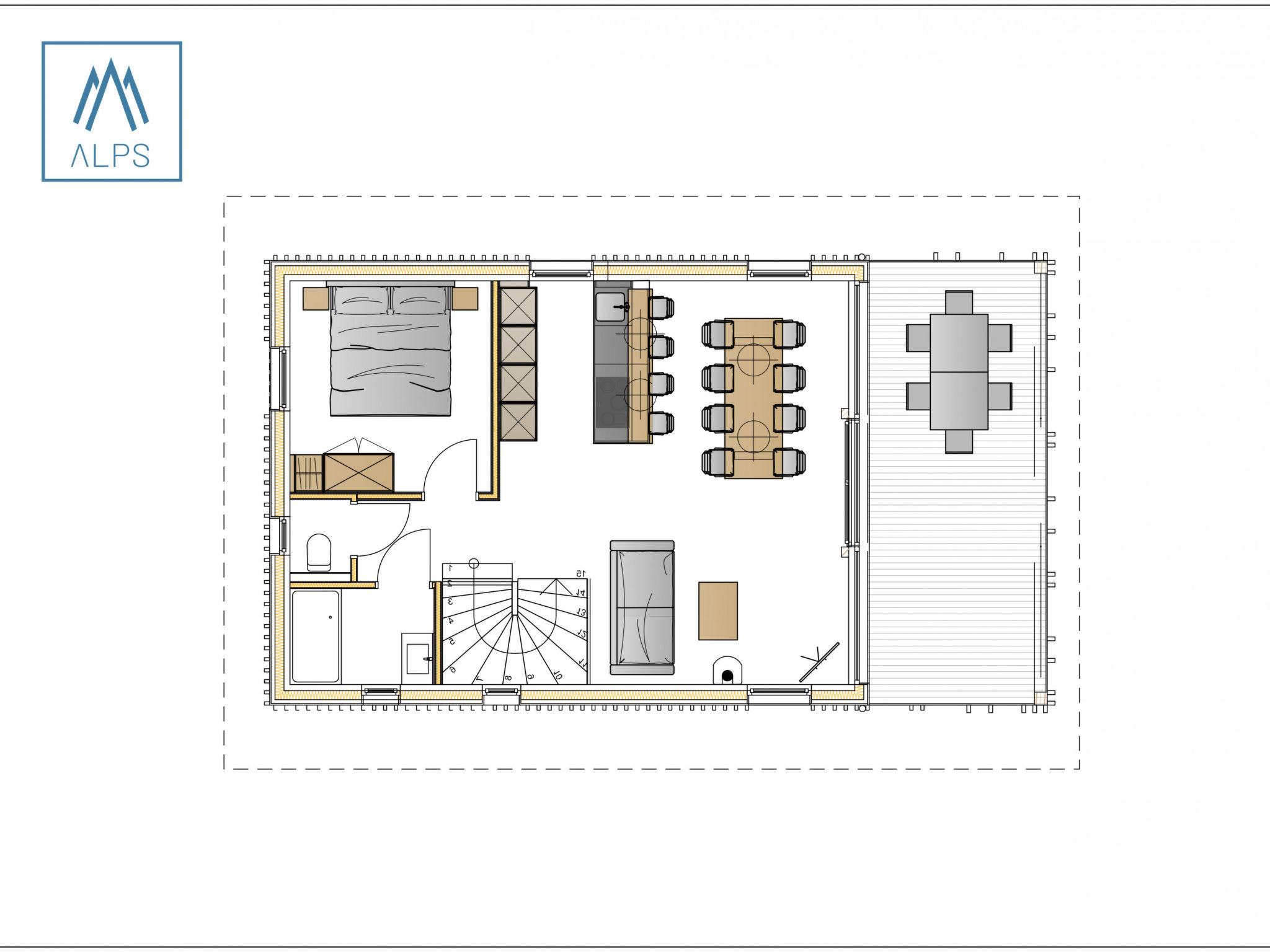 Photo 15 - 3 bedroom House in Haus with private pool and garden