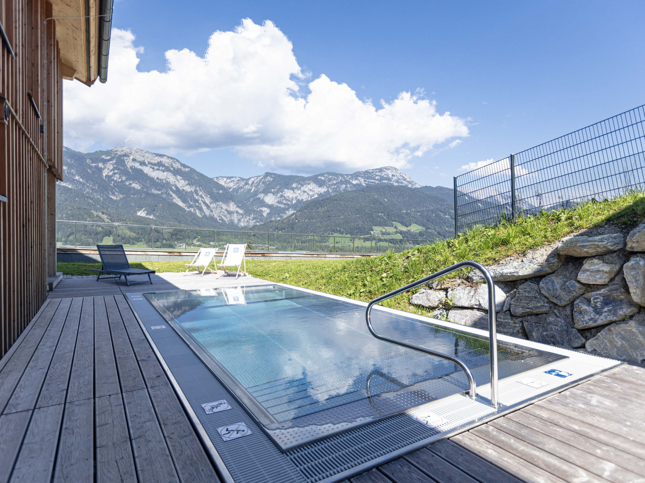 Foto 1 - Casa de 4 habitaciones en Haus con piscina privada y vistas a la montaña
