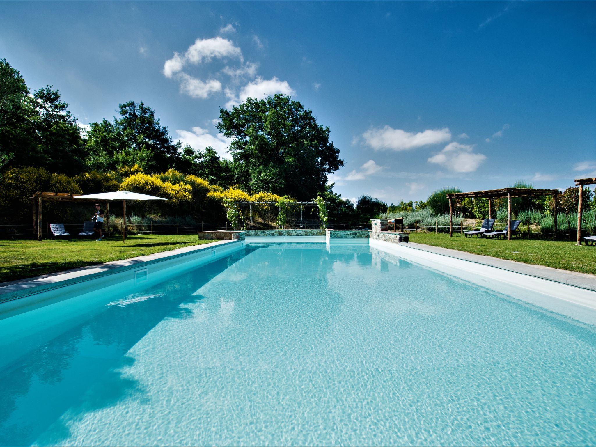 Foto 2 - Casa con 3 camere da letto a Trequanda con piscina e giardino