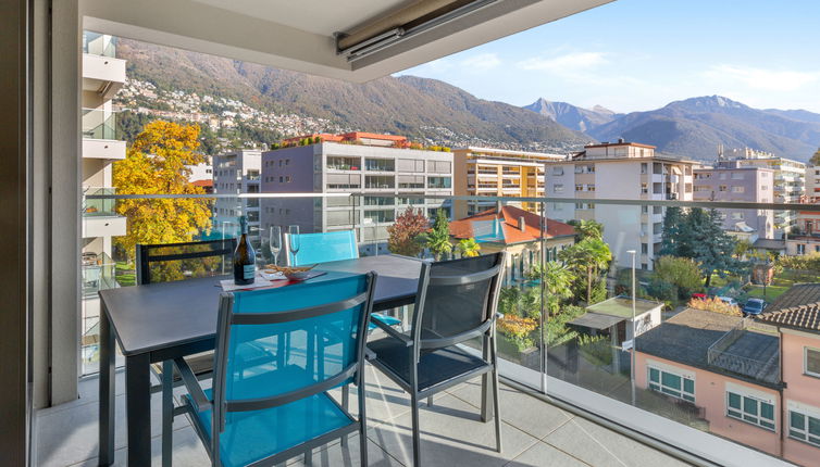 Photo 1 - Appartement de 1 chambre à Locarno avec vues sur la montagne