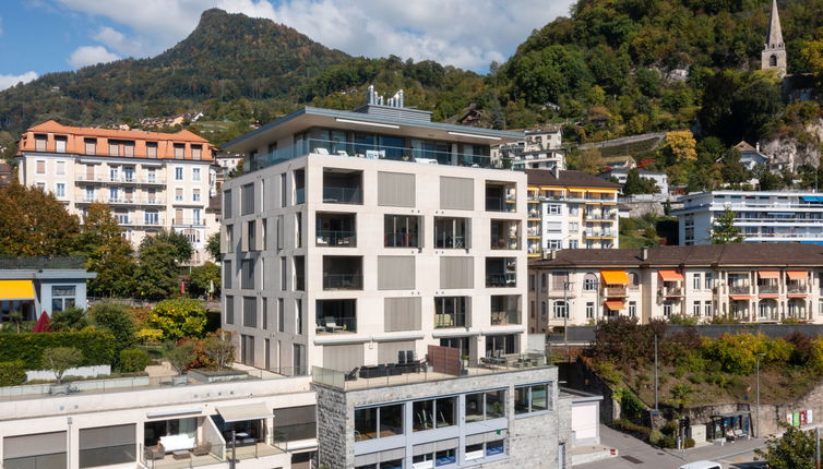 Foto 1 - Appartamento con 3 camere da letto a Montreux con piscina e vista sulle montagne