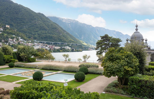Apartamento de 2 quartos em Montreux com piscina e jardim - Foto 37