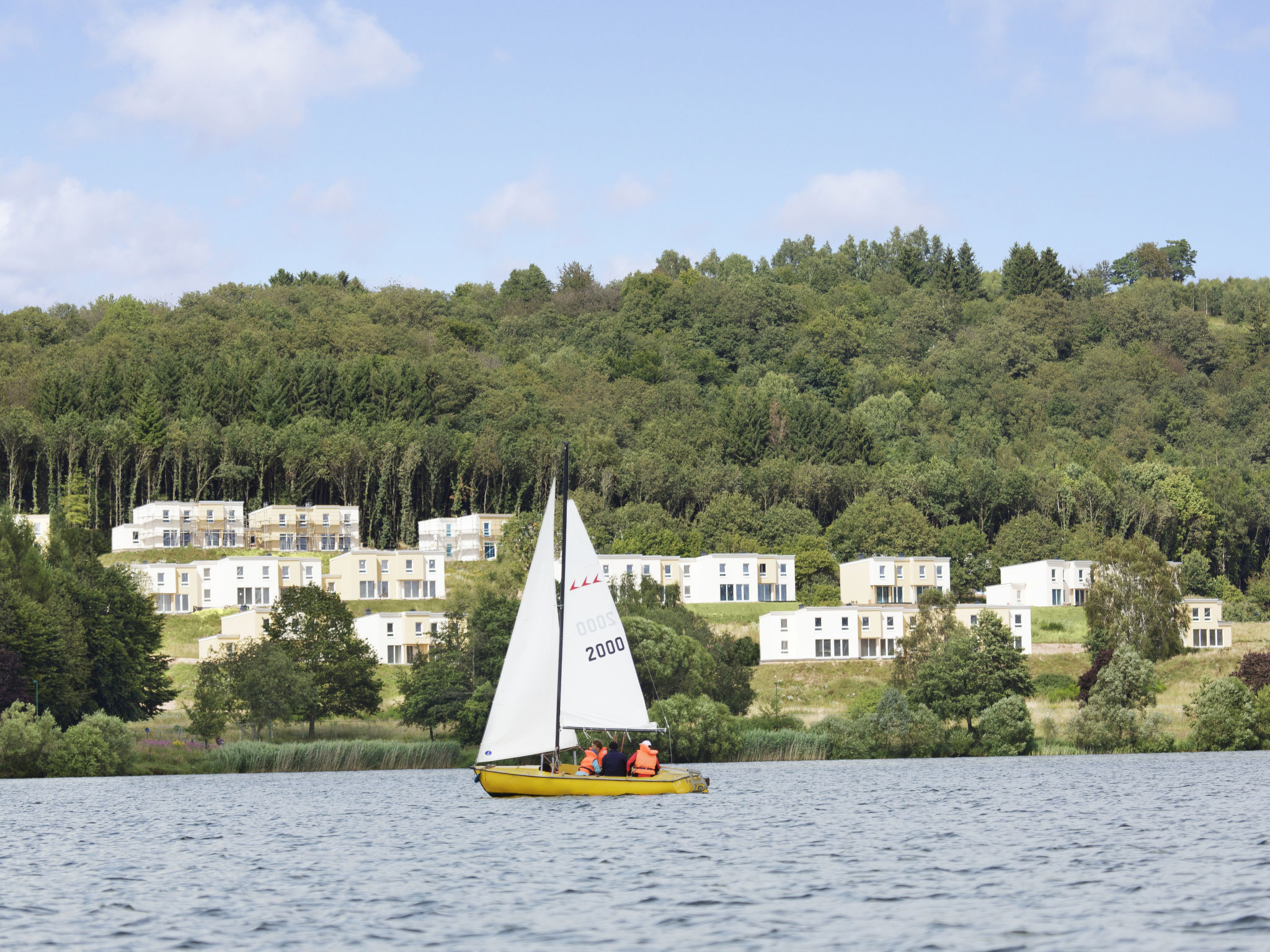 Foto 3 - Haus mit 1 Schlafzimmer in Nohfelden mit schwimmbad und blick auf die berge