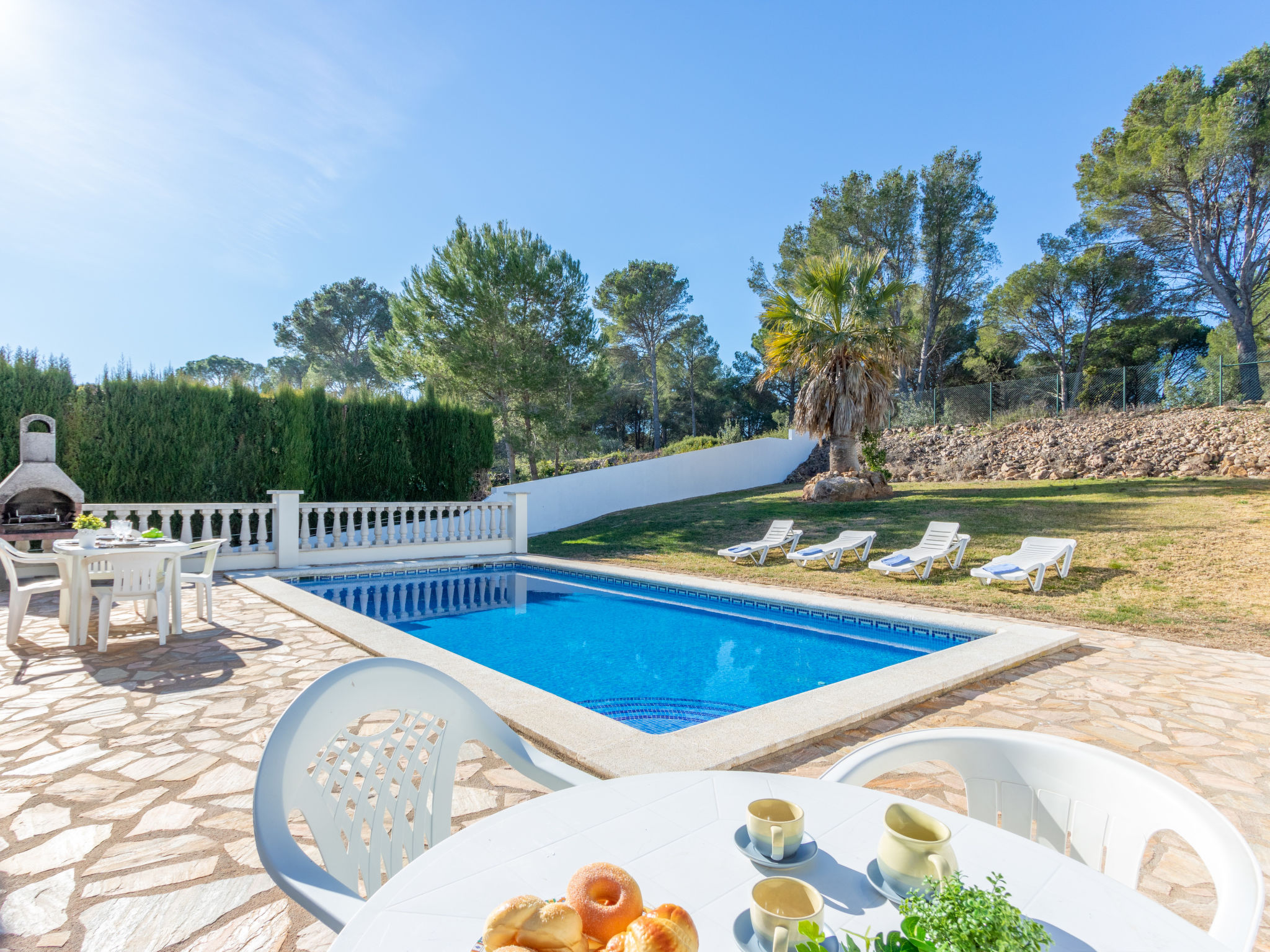 Foto 1 - Casa de 3 habitaciones en l'Escala con piscina privada y vistas al mar