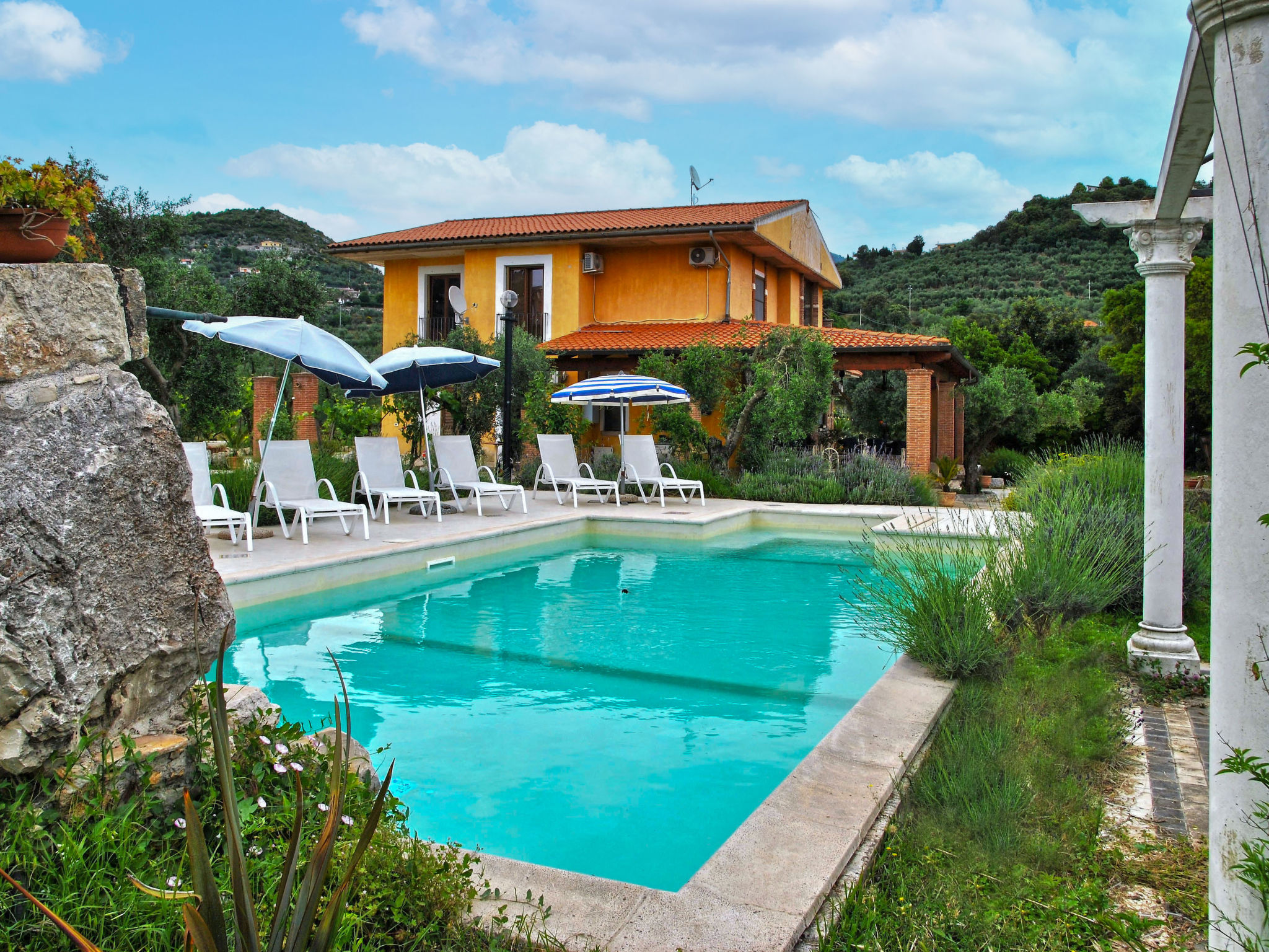 Foto 43 - Casa de 7 quartos em Itri com piscina privada e vistas do mar