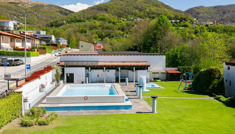 Photo 1 - Appartement de 1 chambre à Capriasca avec piscine et vues sur la montagne