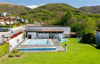 Foto 1 - Apartamento de 1 quarto em Capriasca com piscina e vista para a montanha