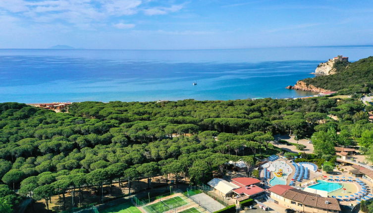 Foto 1 - Casa con 2 camere da letto a Castiglione della Pescaia con piscina e vista mare