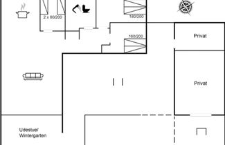 Foto 3 - Casa de 3 quartos em Løkken com terraço