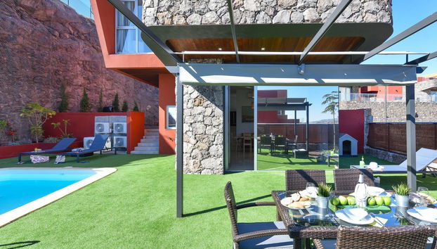 Haus mit 4 Schlafzimmern in San Bartolomé de Tirajana mit privater pool und garten - Foto 2