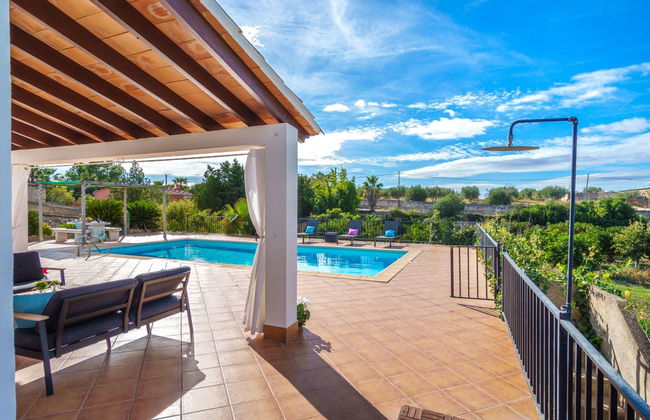 Casa de 3 quartos em Sineu com piscina privada e jardim - Foto 25