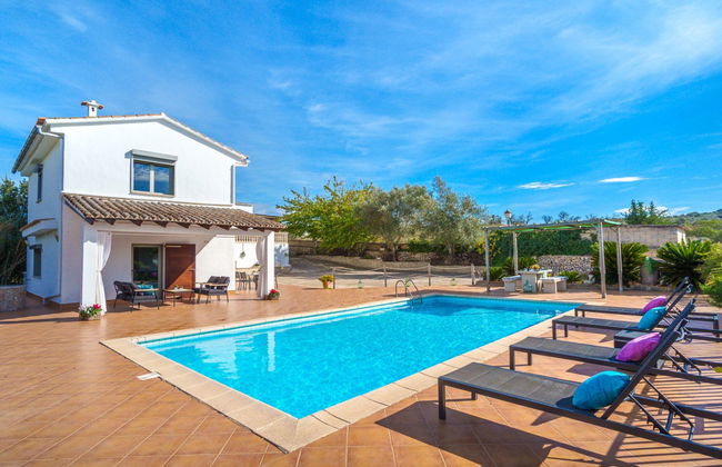 Casa de 3 quartos em Sineu com piscina privada e jardim - Foto 1