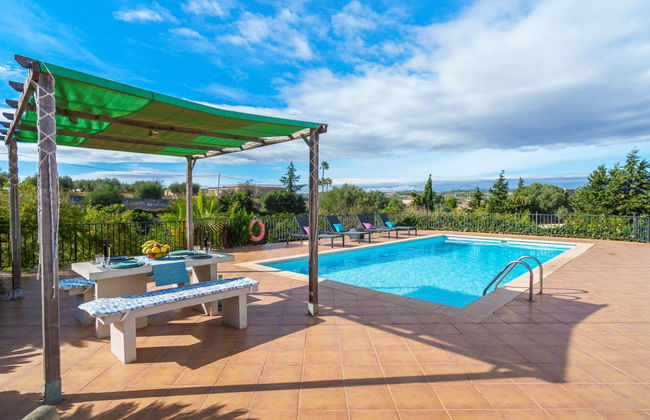 Casa de 3 quartos em Sineu com piscina privada e jardim - Foto 28