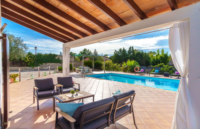 Casa de 3 quartos em Sineu com piscina privada e jardim - Foto 24