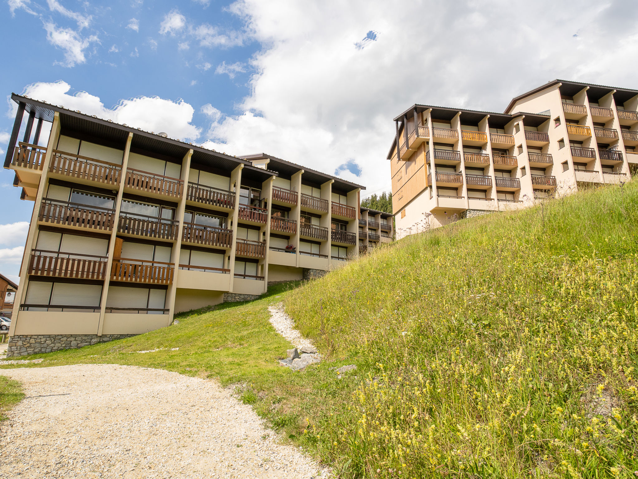 Photo 12 - Appartement de 1 chambre à Les Belleville avec vues sur la montagne