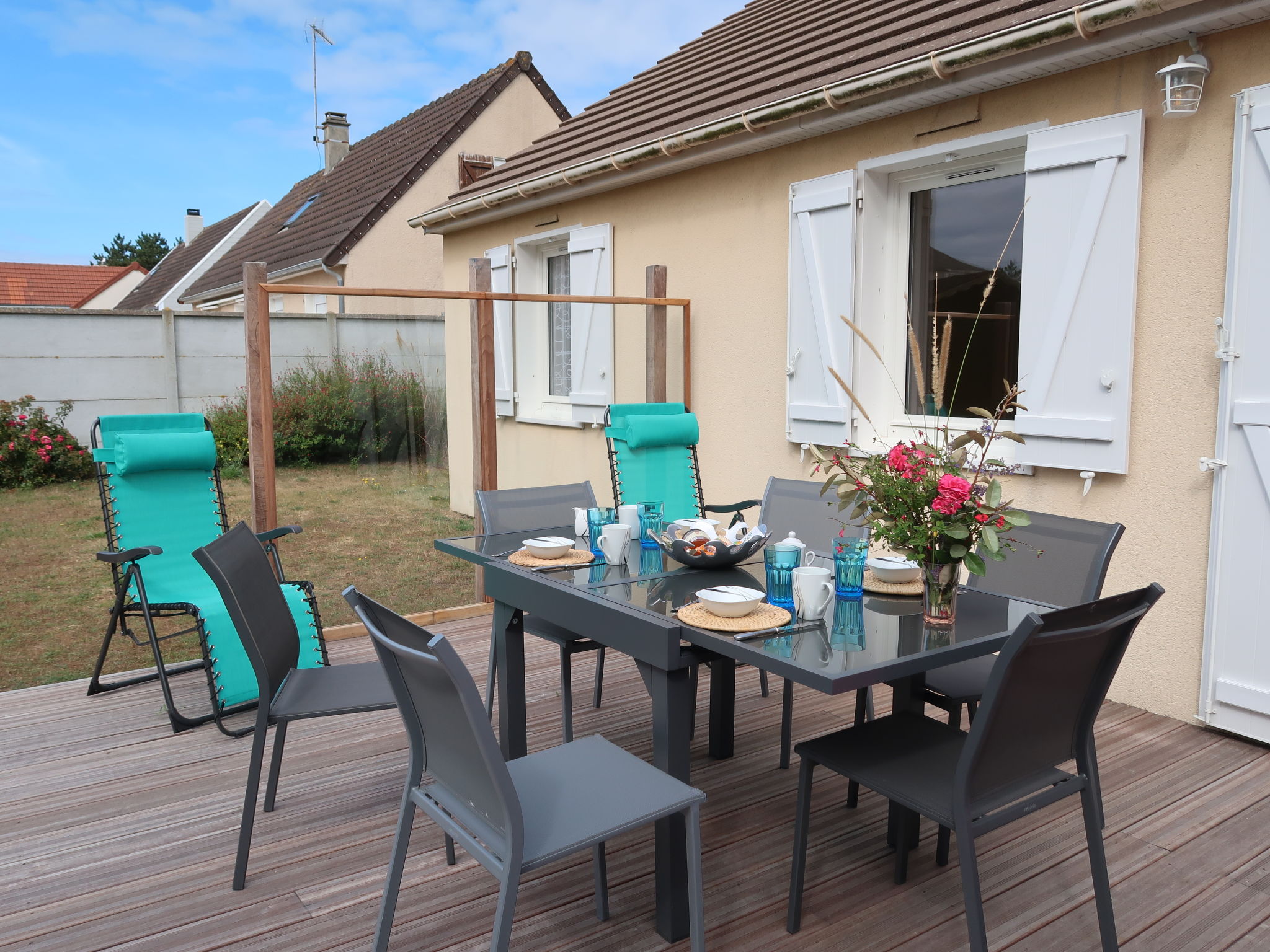 Photo 1 - Maison de 2 chambres à Port-Bail-sur-Mer avec jardin et vues à la mer