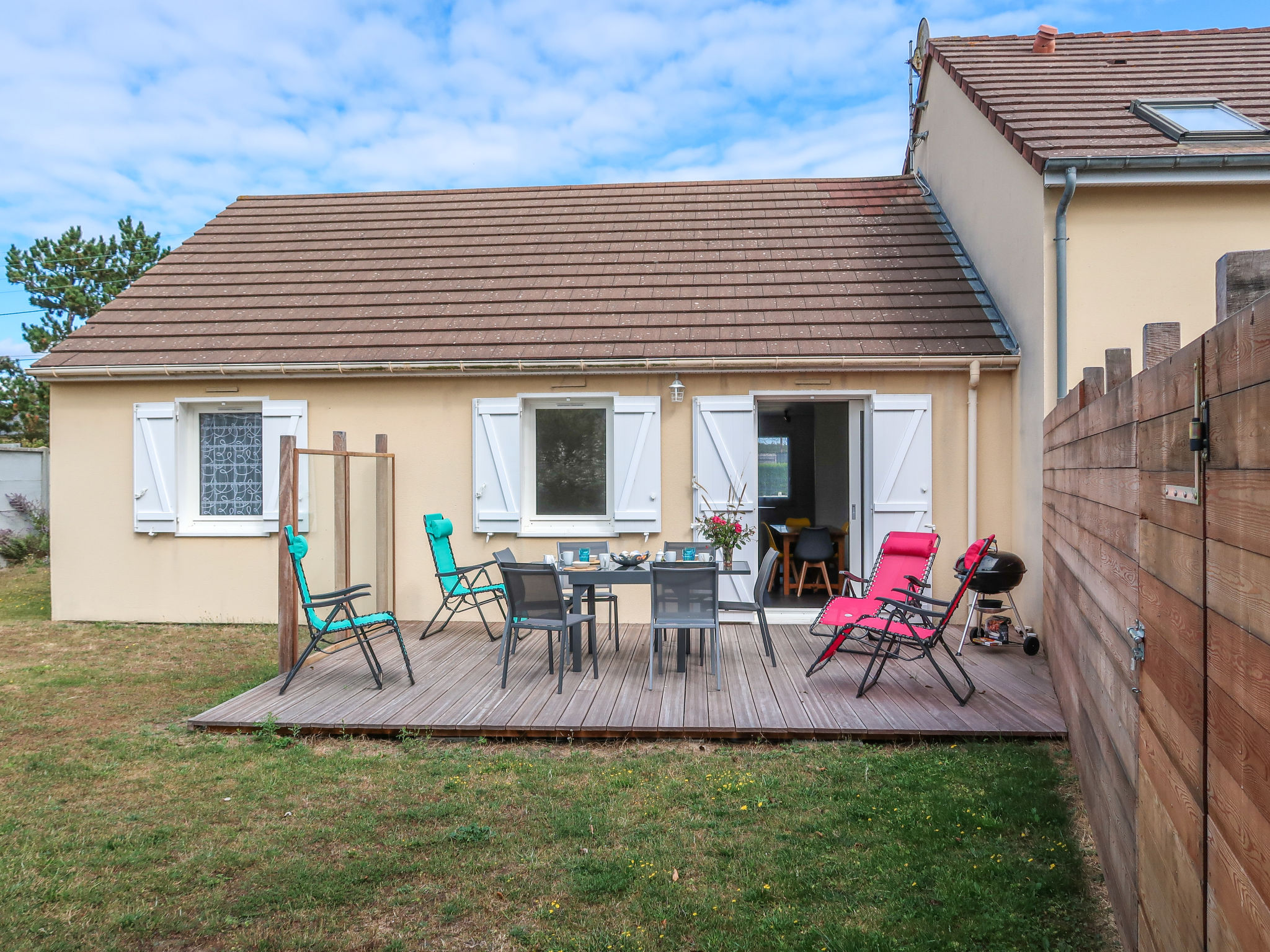 Foto 8 - Casa con 2 camere da letto a Port-Bail-sur-Mer con giardino e vista mare