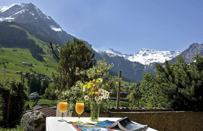 Apartamento de 1 quarto em Adelboden com jardim - Foto 2