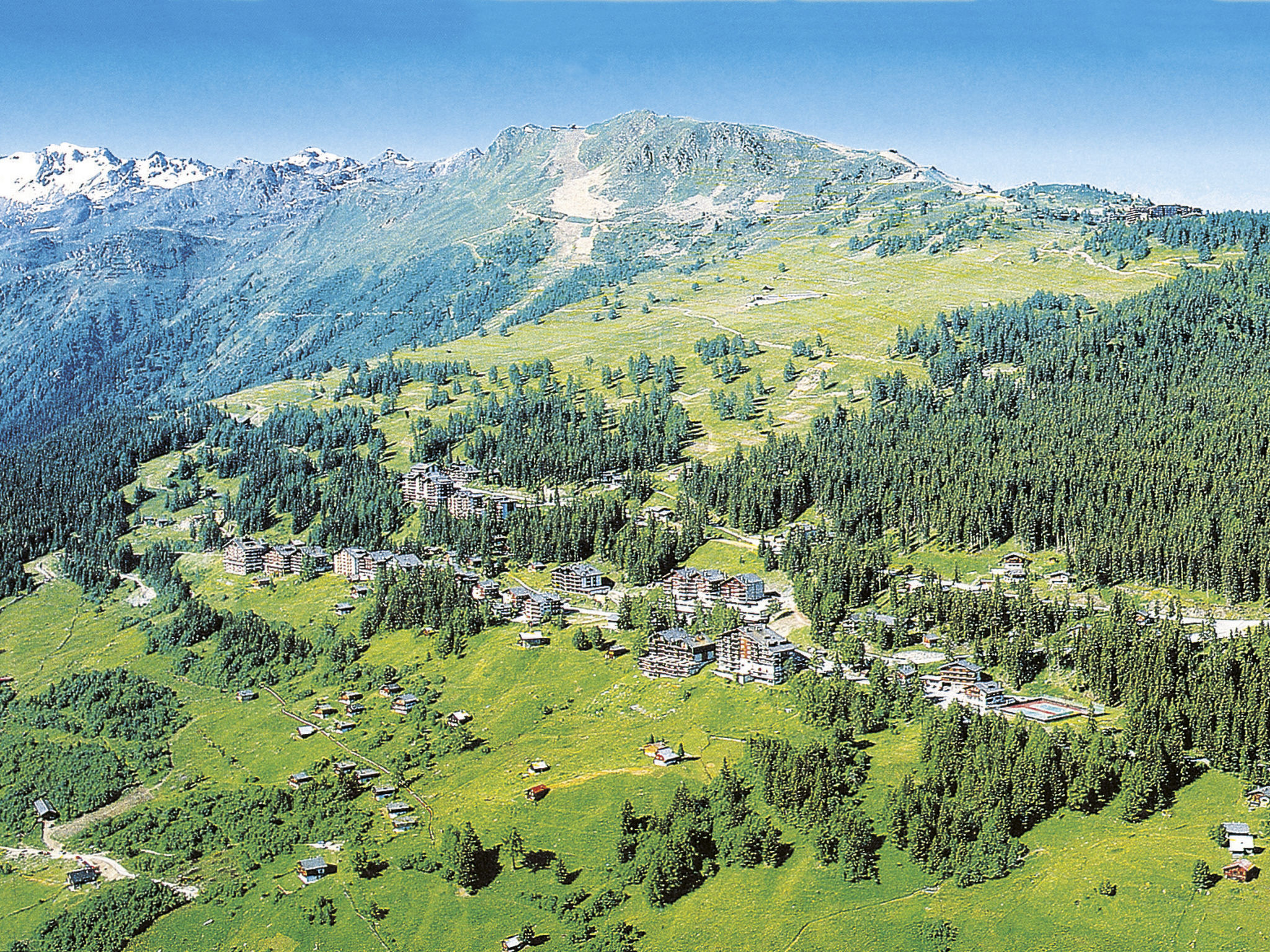 Photo 16 - Appartement en Vex avec piscine et vues sur la montagne