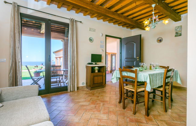 Casa de 2 quartos em San Vincenzo com piscina e jardim - Foto 8